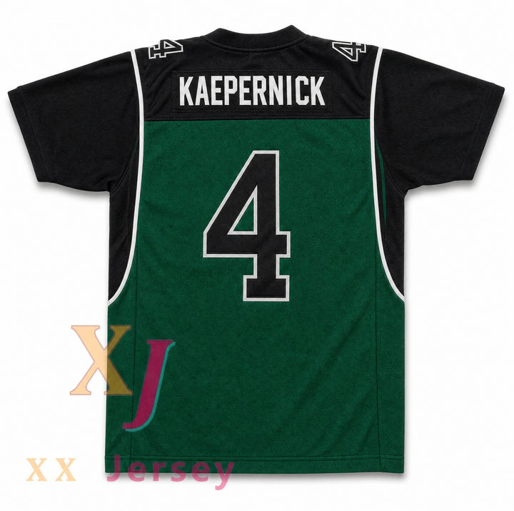 CUSTOM GREEN GCOLIN KAEPERNICK 4 JOHN H. PITMAN HIGH SCHOOL FOOTBALL JERSEY