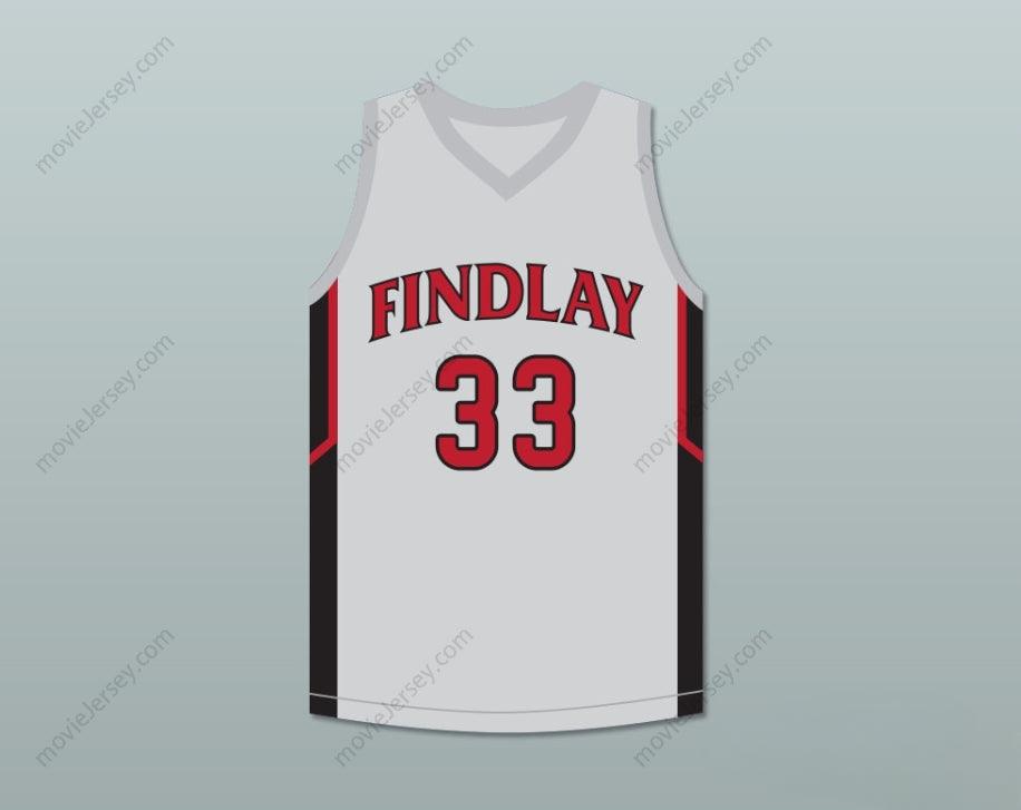 CUSTOM ANY Name Number BOL BOL 33  PREP GRAY BASKETBALL JERSEY 2 Top Stitched S-6XL