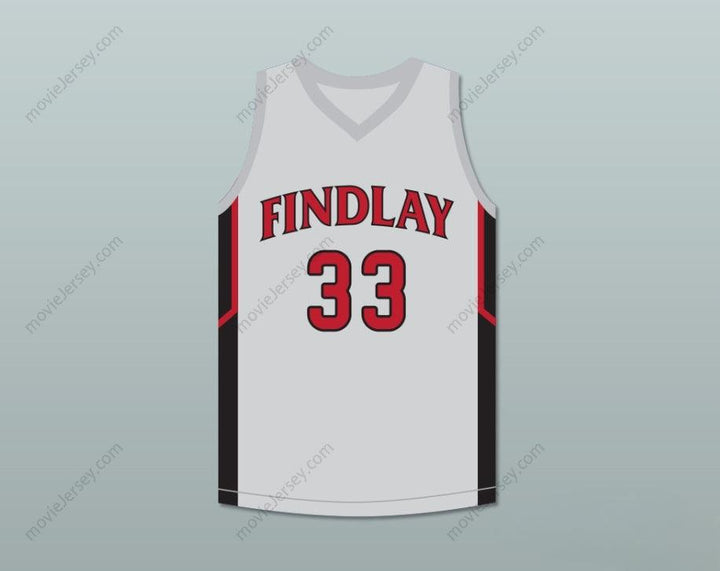 CUSTOM ANY Name Number BOL BOL 33  PREP GRAY BASKETBALL JERSEY 2 Top Stitched S-6XL