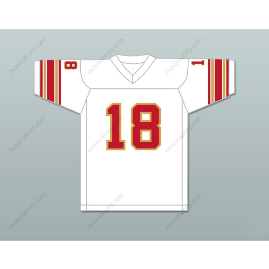 CUSTOM ANY Name Number 1984 USFL CLIFF STOUDT 18 BIRMINGHAM STALLIONS HOME Football Jersey Top Stitched S-6XL