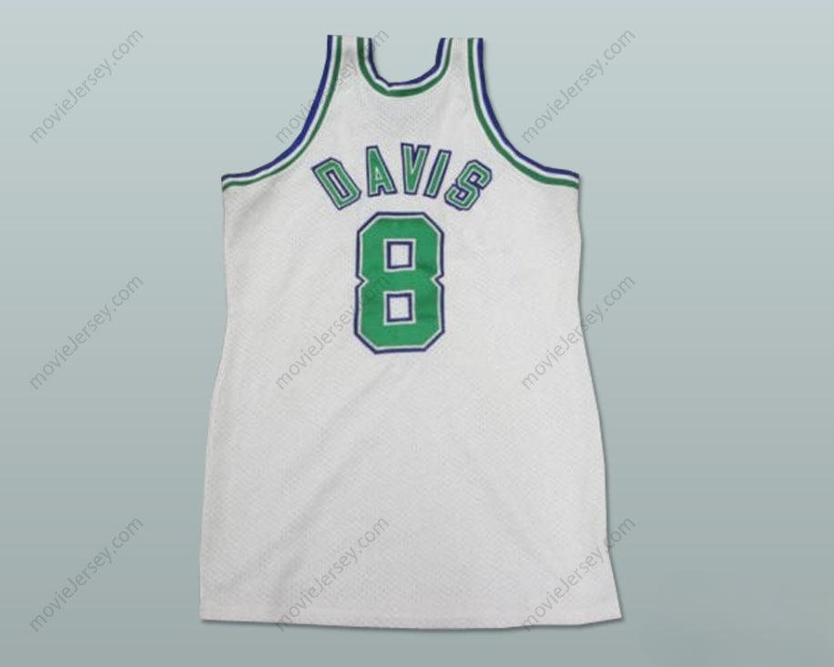PERSONALIZADA Cualquier Nombre Número BALONCESTO ESTILO RETRO SAN DIEGO LEE DAVIS Camiseta Cosida A Mano Costura Reforzada S-6XL