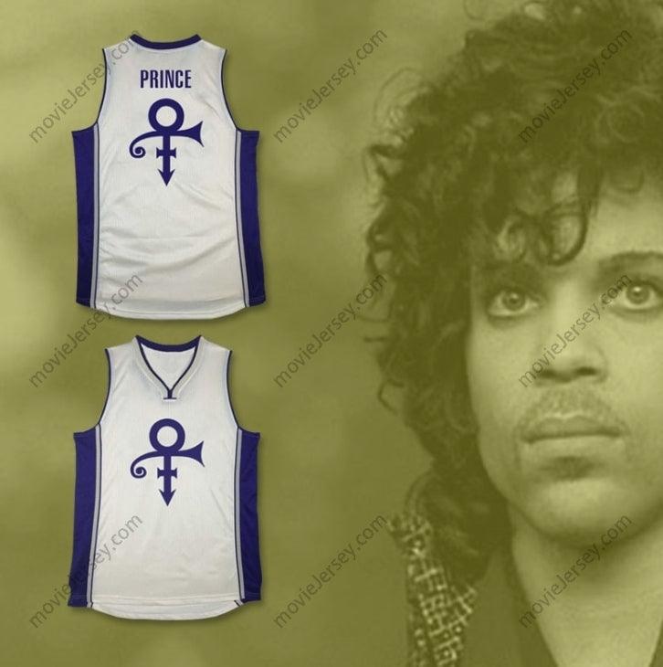 PERSONALIZAR Cualquier Nombre Número CAMISETA DE BALONCESTO BLANCA DE PRÍNCIPE Cosida Tallas S-6XL