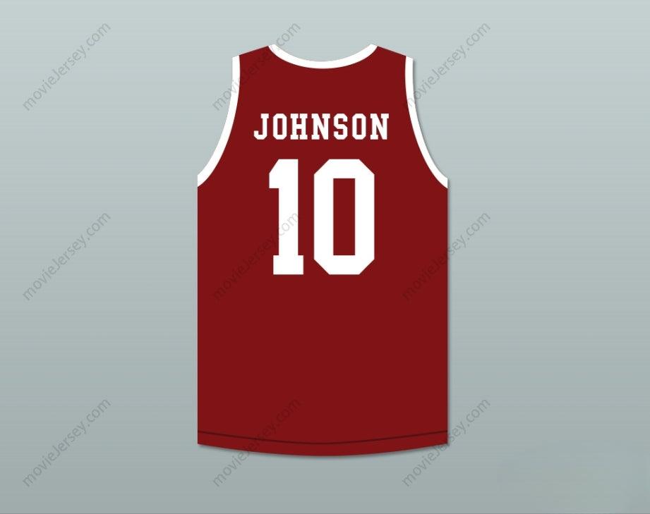 CUSTOM ANY Name Number DARRYL M. BELL RONALD 'RON' JOHNSON 10 HILLMAN COLLEGE MAROON BASKETBALL JERSEY A DIFFERENT WORLD Top Stitched S-6XL