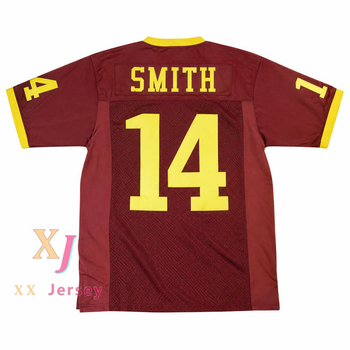 Custom Will Smith 14 Bel-Air Academy Brown Football Jersey