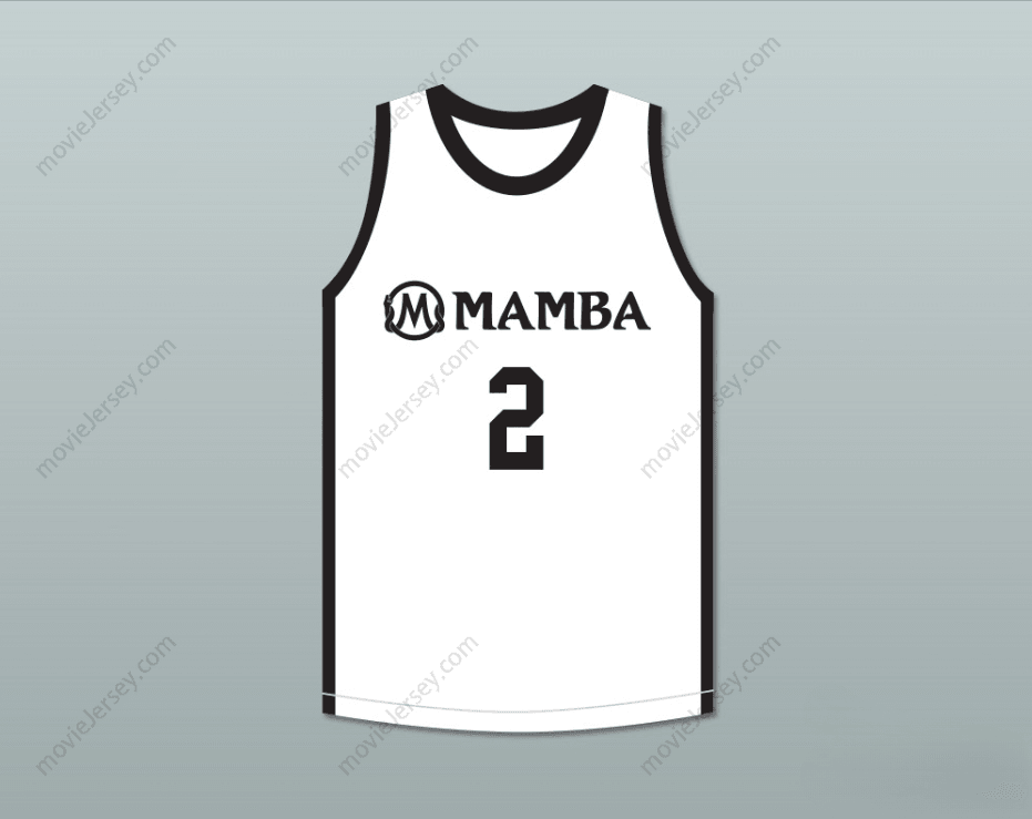 CUSTOM ANY Name Number GIANNA 2 MAMBA BALLERS WHITE BASKETBALL JERSEY Top Stitched S-6XL