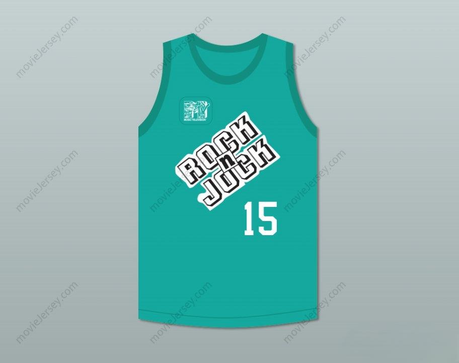 CUSTOM ANY Name Number MICHAEL RAPAPORT 15 VIOLATORS BASKETBALL JERSEY 3RD ANNUAL ROCK N' JOCK B-BALL JAM 1993 Top Stitched S-6XL