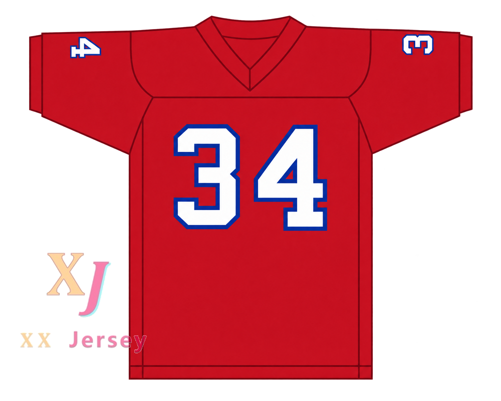 Custom Herschel Walker 34 New Jersey Generals 1983-85 USFL Football Jersey