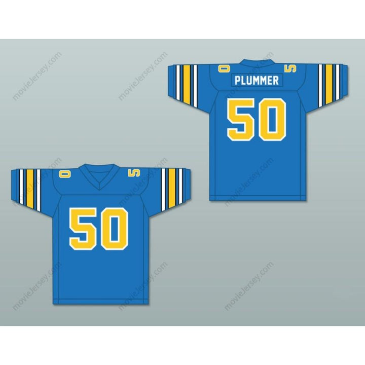 PERSONALIZA CUALQUIER Nombre Número 1984 USFL GARY PLUMMER 50 OAKLAND INVADERS AWAY Camiseta de Fútbol Americana Cosida S-6XL