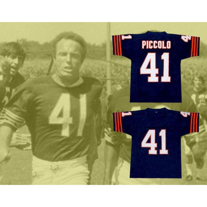 PERSONALIZAR CUALQUIER Nombre Número BRIAN'S SONG BRIAN PICCOLO 41 CHICAGO Jersey Fútbol Cosido S-6XL