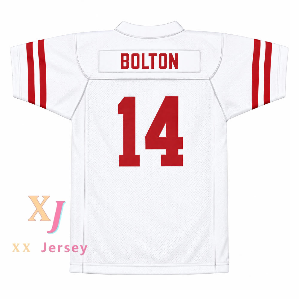 PERSONALIZAR Cualquier Nombre Número TROY BOLTON 14 EAST HIGH SCHOOL WILDCATS Camiseta de Fútbol Cosida Tallas S-6XL