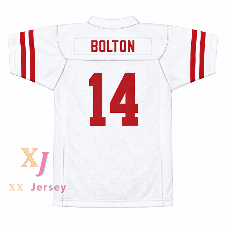 PERSONALIZAR Cualquier Nombre Número TROY BOLTON 14 EAST HIGH SCHOOL WILDCATS Camiseta de Fútbol Cosida Tallas S-6XL