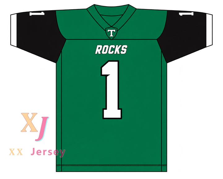 Custom Rondale Moore 1 Trinity High School Shamrocks Football Jersey