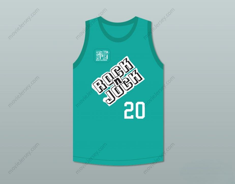CUSTOM ANY Name Number GARY PAYTON 20 VIOLATORS BASKETBALL JERSEY 3RD ANNUAL ROCK N' JOCK B-BALL JAM 1993 Top Stitched S-6XL