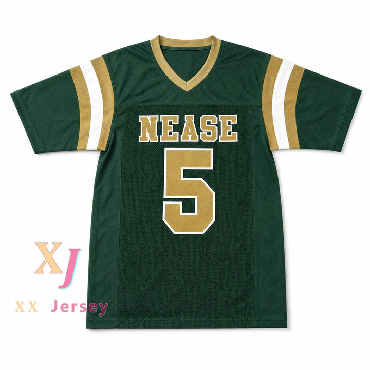 Custom Tim Tebow 5 Allen D. Nease High School Panthers Green Football Jersey