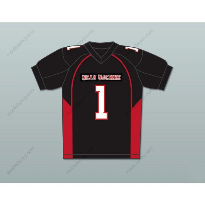 PERSONALIZADO Cualquier Nombre Número NICHOLAS TURTURRO 1 BRUCIE MEAN MACHINE CONVICTS Camiseta de Fútbol Cosida S-6XL
