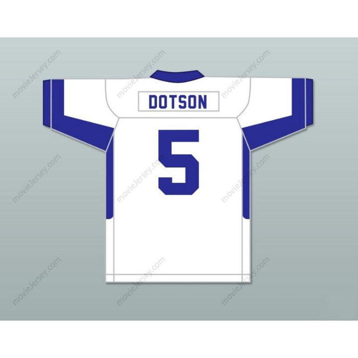 PERSONALIZA cualquier nombre y número JAHAN DOTSON 5 NAZARETH AREA HIGH SCHOOL AZUL camiseta de fútbol, costuras S-6XL