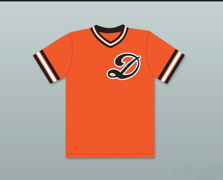 Camiseta de béisbol personalizada con cualquier nombre y número SAMUEL 'ROCKY' DOUGLAS 7 DRAGONS con costura superior, tallas S-6XL