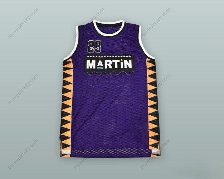 PERSONALIZA Cualquier Nombre Número MARTIN PAYNE 23 PÚRPURA CAMISETA DE BALONCESTO Cosida S-6XL