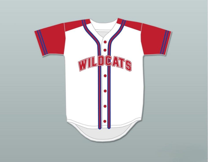 Camiseta de béisbol con el diseño 1 de los WILDCATS del instituto EAST HIGH SCHOOL de TROY BOLTON, número 14 y cualquier nombre personalizado, con costuras superiores, tallas de la S a la 6XL