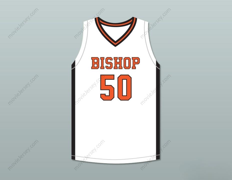 CUSTOM ANY Name Number MARCUS PARRISH 50 BISHOP HAYES TIGERS WHITE BASKETBALL JERSEY THE WAY BACK Top Stitched S-6XL