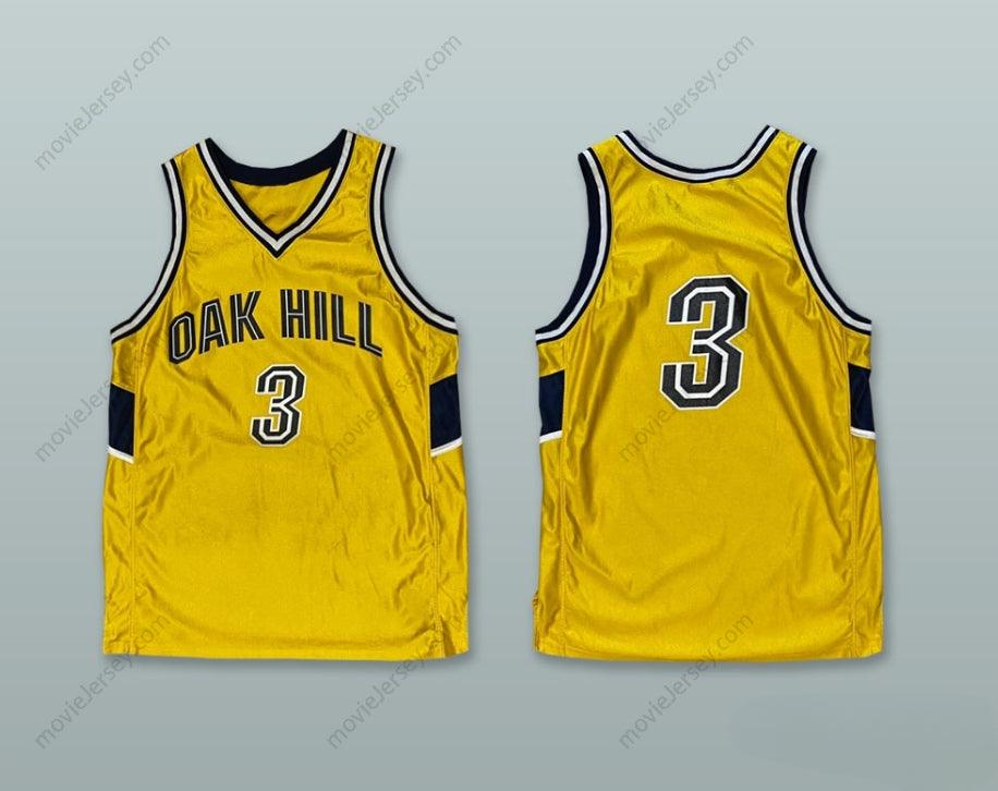 CUSTOM ANY Name Number ACADEMY 3 GOLD BASKETBALL JERSEY Top Stitched S-6XL