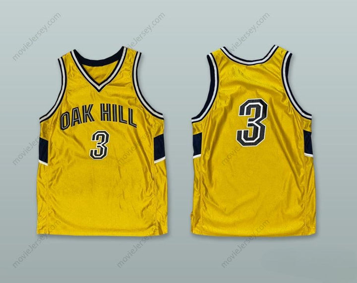 CUSTOM ANY Name Number ACADEMY 3 GOLD BASKETBALL JERSEY Top Stitched S-6XL