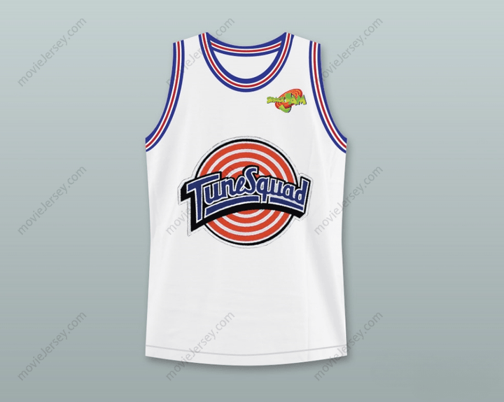 CAMISETA DE BALONCESTO PERSONALIZADA CON CUALQUIER NOMBRE Y NÚMERO DE YOSEMITE SAM DE LOS TUNE SQUAD CON PARCHE DE SPACE JAM Tallas S-6XL con costuras superiores