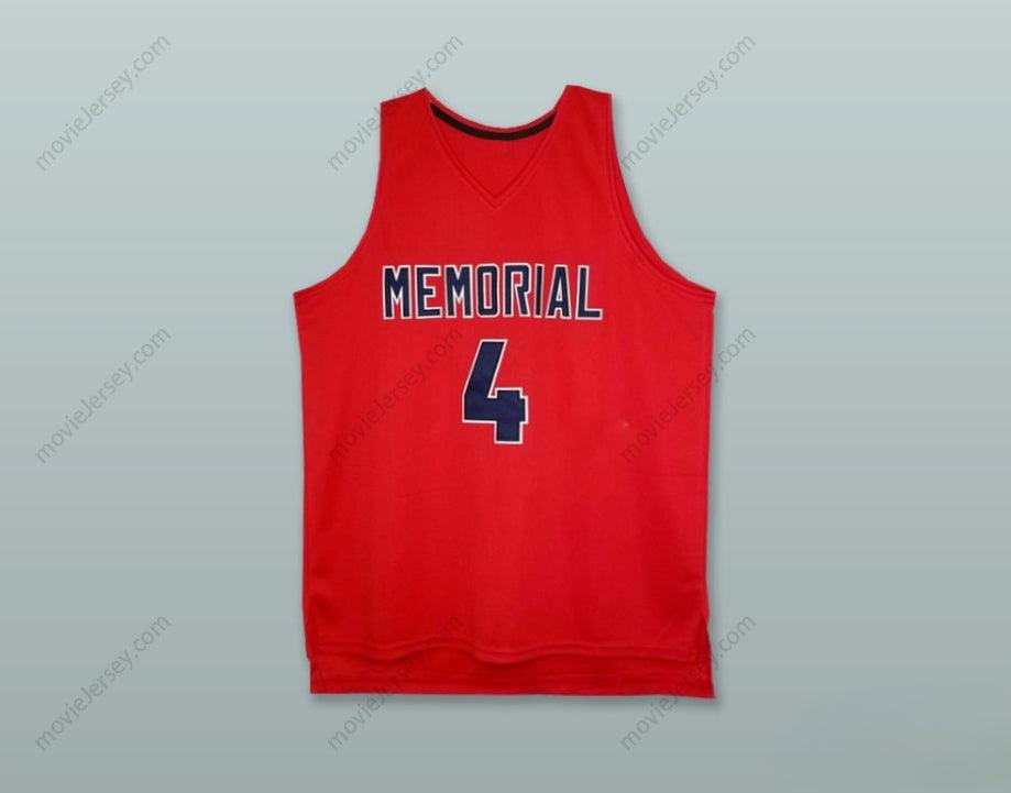 PERSONALIZADA Cualquier Nombre Número JALEN GREEN 4 SAN JOAQUIN MEMORIAL HIGH SCHOOL PANTHERS ROJO CAMISETA DE BALONCESTO con Costuras S-6XL