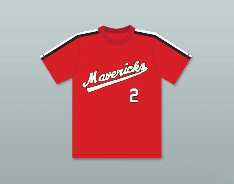 Camiseta de béisbol personalizada con nombre y número JOE 'JOGARZA' GARZA 2 - LOS BASTARDOS GOLPEADOS DEL BÉISBOL - Costuras de alta calidad S-6XL