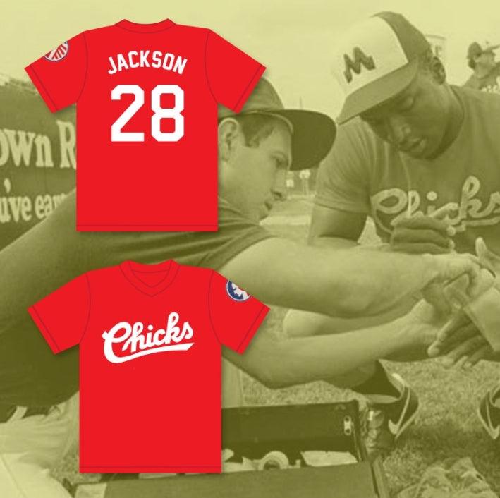 Camiseta de béisbol roja personalizada BO JACKSON 28, cualquier nombre y número, talla S-6XL, cosida