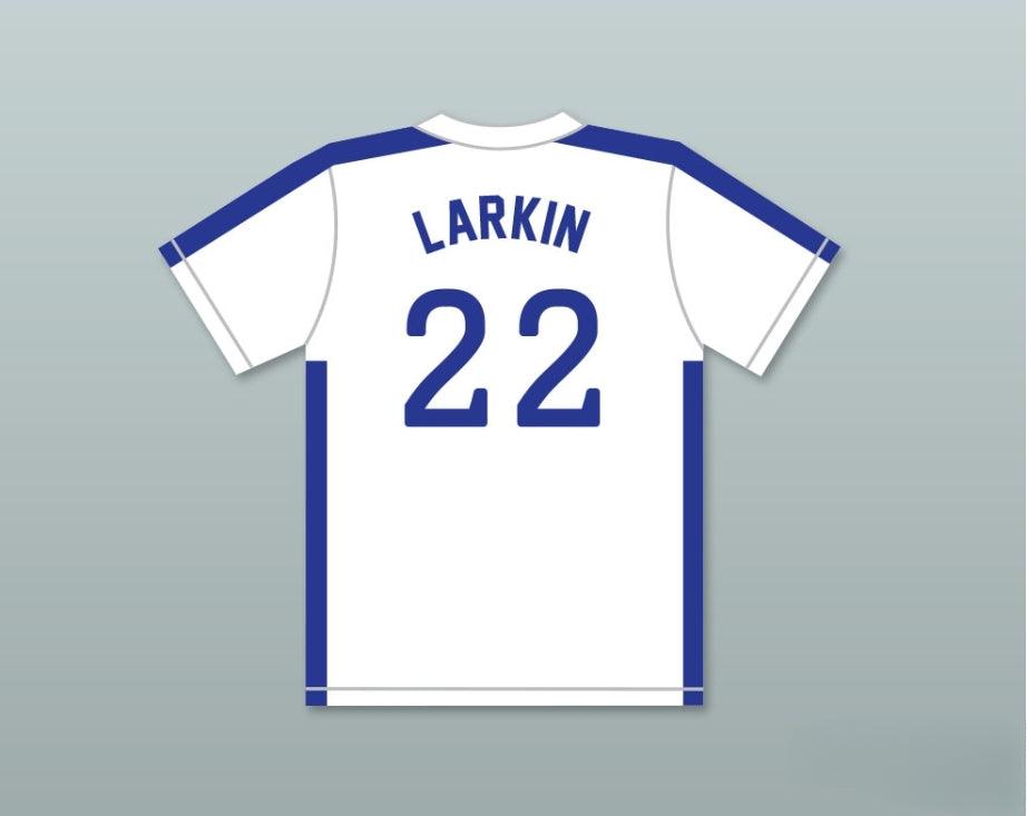 Jersey de béisbol blanco con número y nombre personalizados BARRY LARKIN 22 1984 USA TEAM, cosido, tallas S-6XL