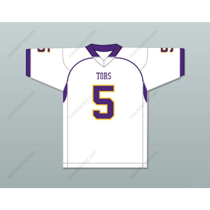 PERSONALIZA Cualquier Nombre Número CAMISETA DE FÚTBOL DE MIKE EVANS #5 DE LA ESCUELA SECUNDARIA TORS Tallas S-6XL