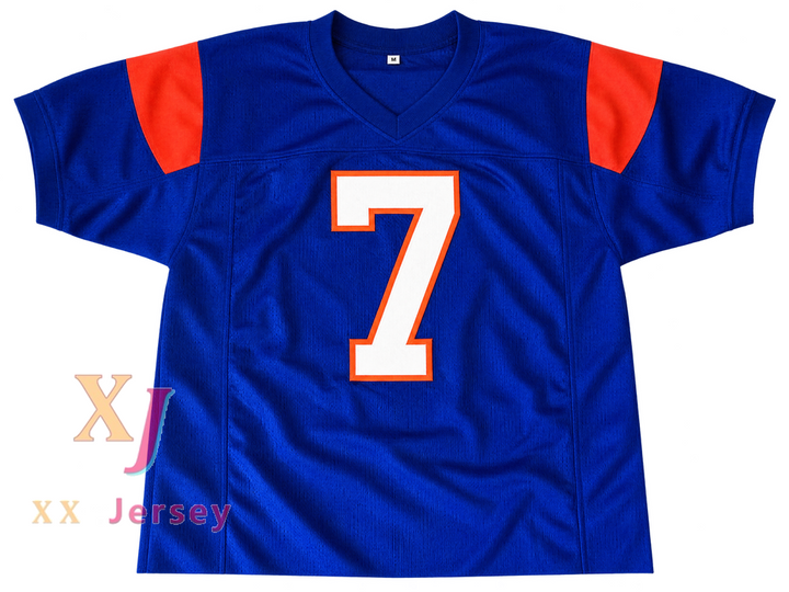 PERSONALIZADA CUALQUIER Nombre Número ALEX MORAN 7 BLUE MOUNTAIN STATE GOATS Camiseta Fútbol Cosida Tallas S-6XL
