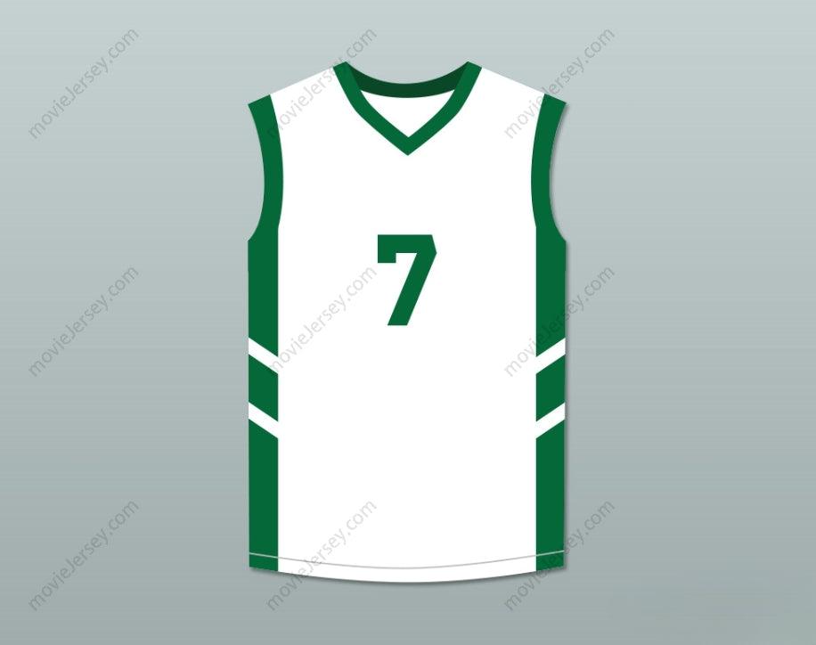 PERSONALIZA Cualquier Nombre Número KENNY ANDERSON 7 CAMISETA BALONCESTO BLANCA BIG BANG DE DENNIS RODMAN EN PIONYANG Con costuras de la más alta calidad S-6XL