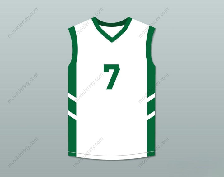 PERSONALIZA Cualquier Nombre Número KENNY ANDERSON 7 CAMISETA BALONCESTO BLANCA BIG BANG DE DENNIS RODMAN EN PIONYANG Con costuras de la más alta calidad S-6XL