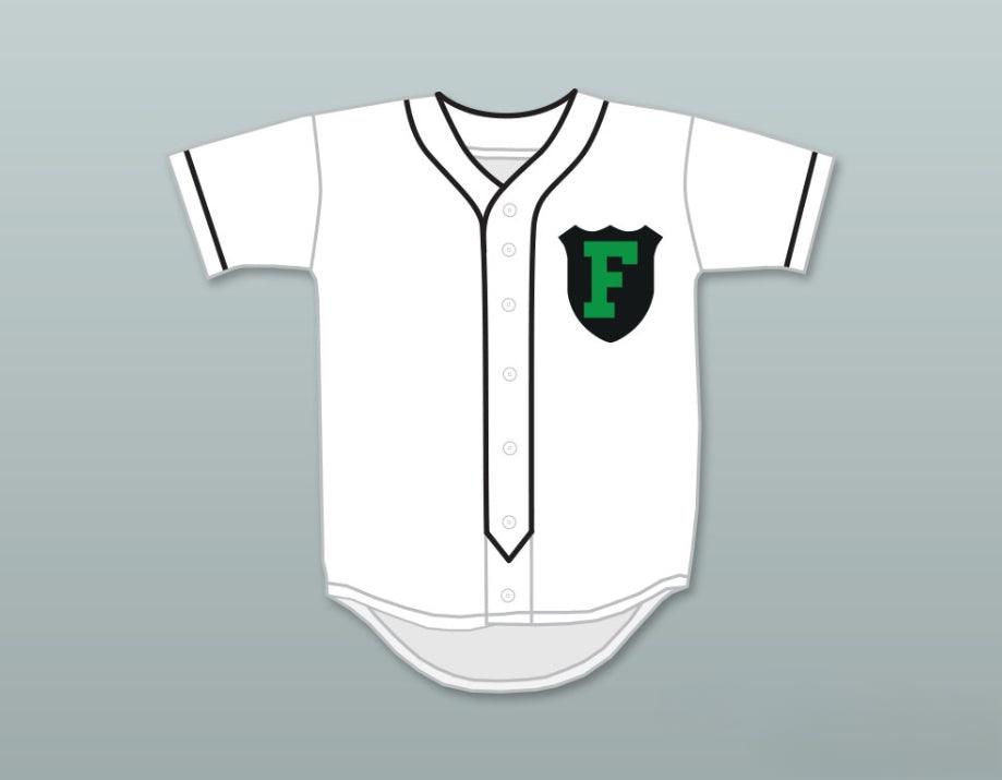 Custom Any Name Number RON SANTO 10  HIGH SCHOOL QUAKERS WHITE BASEBALL JERSEY 2 Top Stitched S-6XL