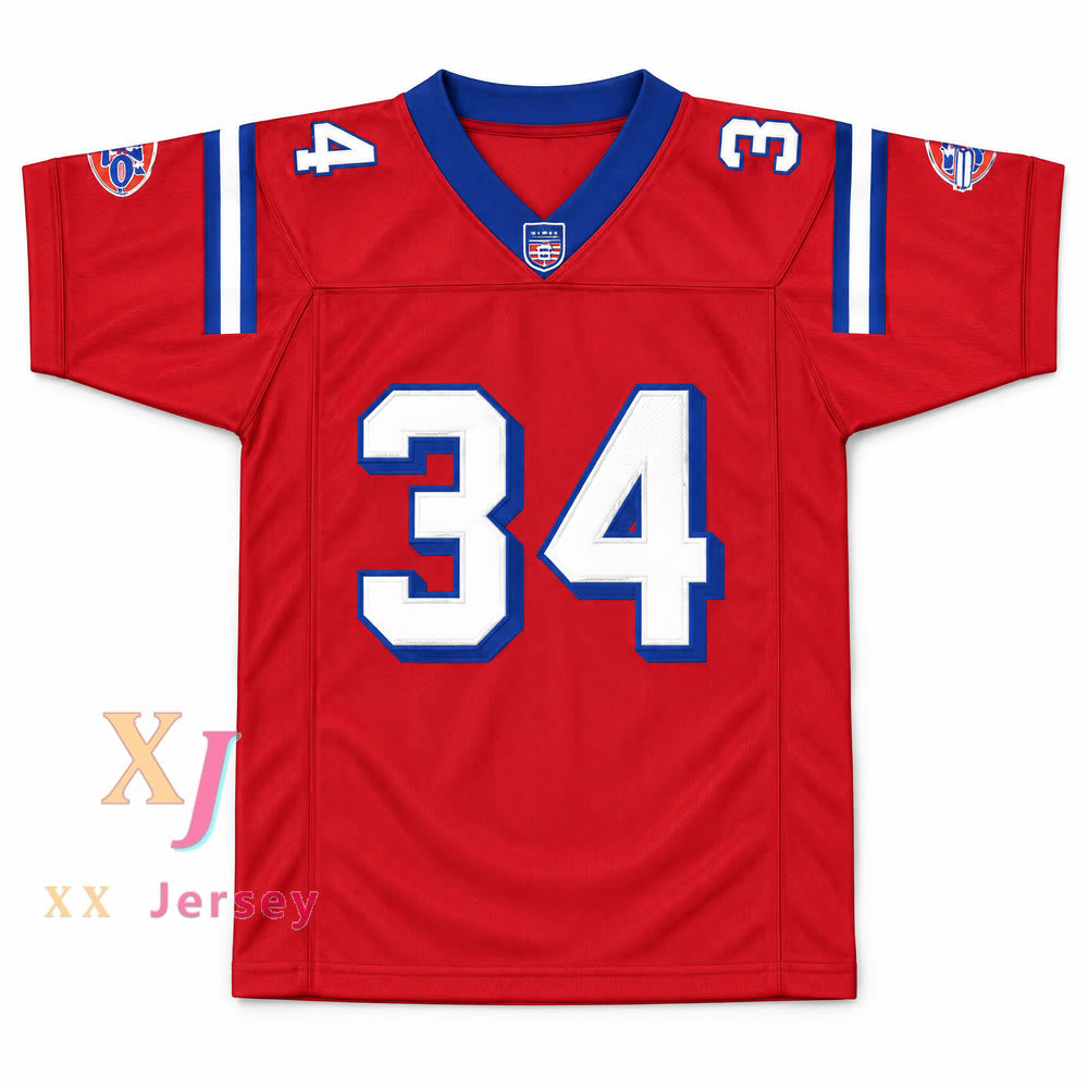 PERSONALIZA Cualquier Nombre Número TROY WINBUSH WALTER COCHRAN 34 WASHINGTON SENTINELS HOME Camiseta Fútbol Cosida S-6XL