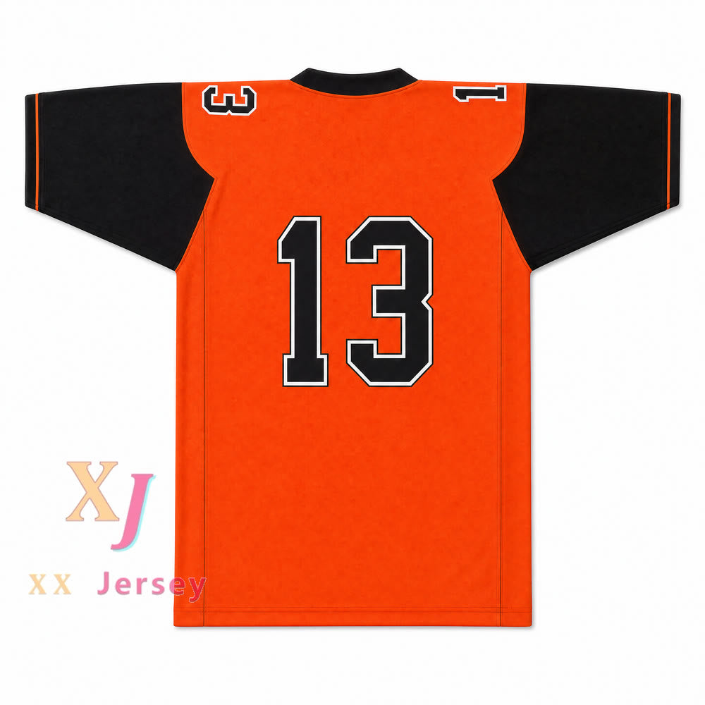 PERSONALIZADA Cualquier Nombre Número TREYLON BURKS 13 WARREN HIGH SCHOOL LUMBERJACKS Camiseta de Fútbol Cosida Tallas S-6XL
