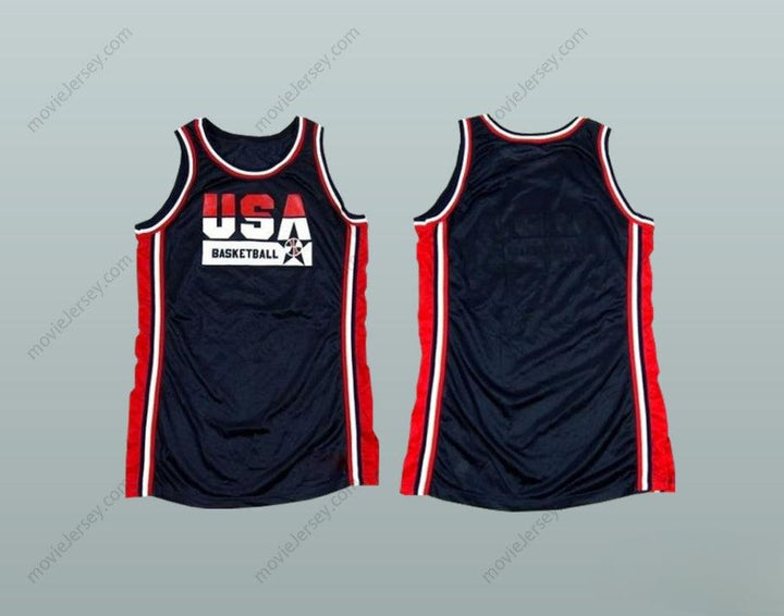 CUSTOM ANY Name Number USA AWAY BASKETBALL JERSEY CUSTOM NAME AND NUMBER Top Stitched S-6XL
