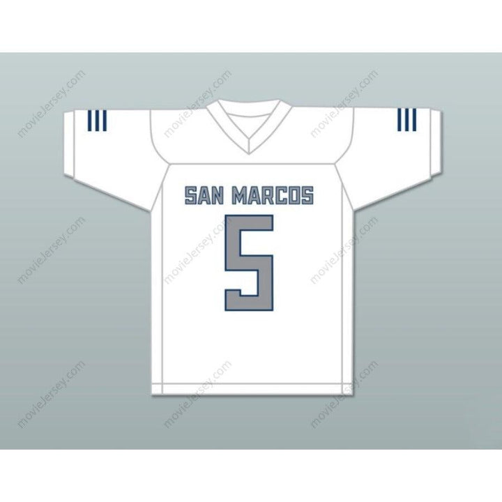 PERSONALIZA Cualquier Nombre Número TERRELL BURGESS 5 CAMISETA DE FÚTBOL Knights de SAN MARCOS HIGH SCHOOL Cosida Tallas S-6XL