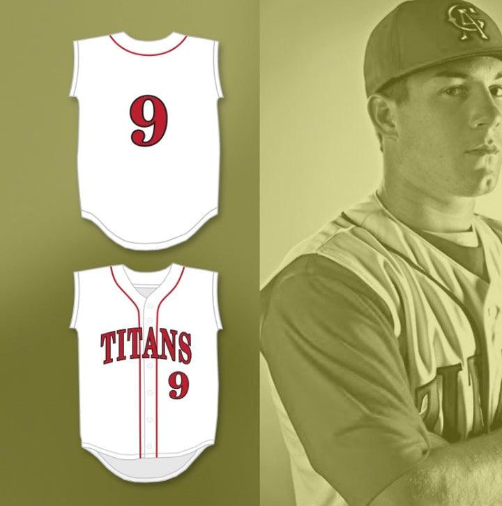 Personalizado con cualquier nombre y número JT REALMUTO 9 CARL ALBERT HIGH SCHOOL CAMISETA DE BÉISBOL BLANCA 1 Costura superior S-6XL
