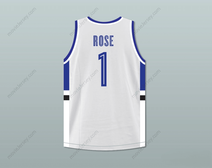 PERSONALIZA Cualquier Nombre Número DERRICK ROSE 1 CAMISETA DE BALONCESTO MEAN STREETS EXPRESS Tallas S-6XL Cosida