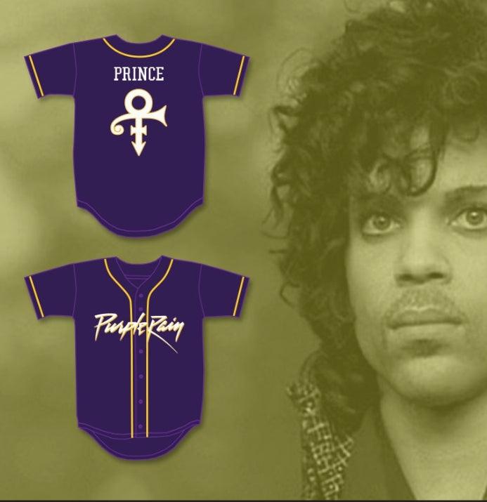 Camiseta de béisbol PRINCE TRIBUTE PURPLE RAIN personalizada con cualquier nombre y número, bordada, tallas S-6XL