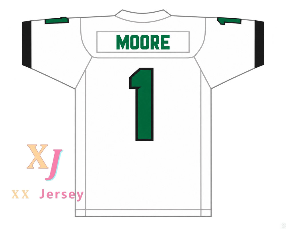 Custom Rondale Moore 1 Trinity High School Shamrocks Football Jersey