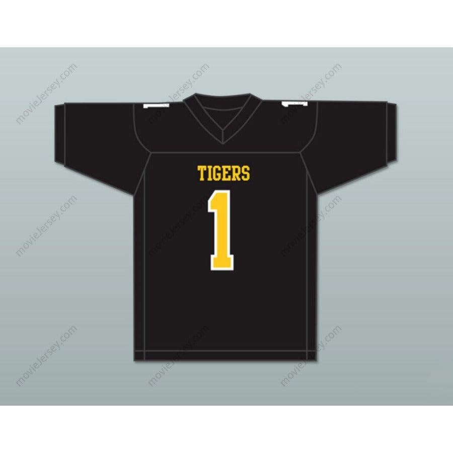 PERSONALIZA CUALQUIER Nombre Número TRAVIS KELCE 1 CAMISETA Fútbol Americano CLEVELAND HEIGHTS HIGH SCHOOL TIGERS con costuras Tallas S-6XL