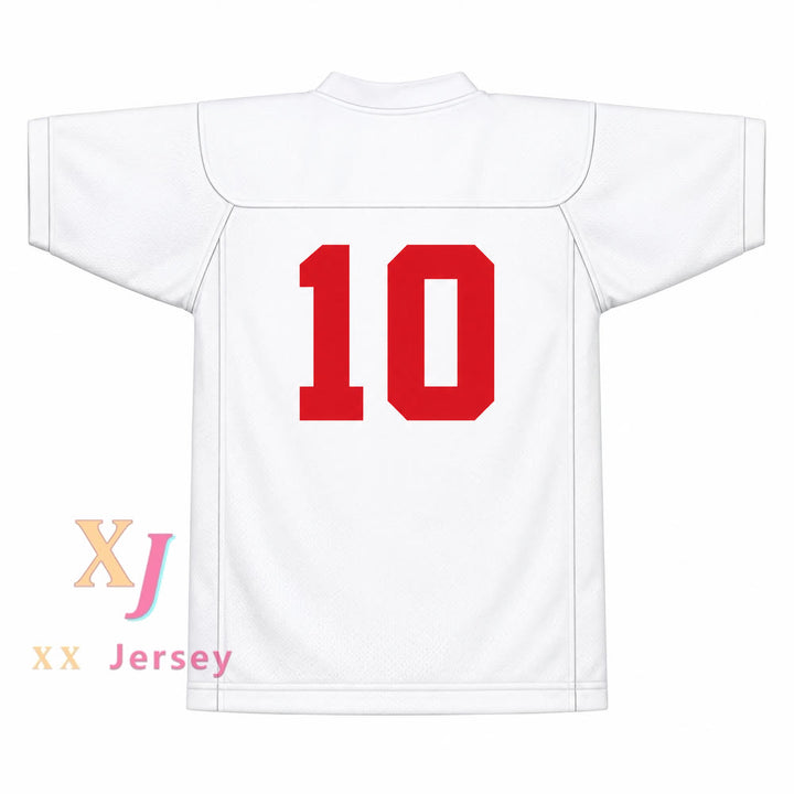 Custom Tami Maida 10 Minnville High School Grizzlies Football Jersey