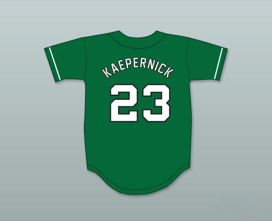 Camiseta de béisbol verde orgullo de la escuela secundaria JOHN H. PITMAN con nombre y número personalizados COLIN KAEPERNICK 23 2 cosida S-6XL