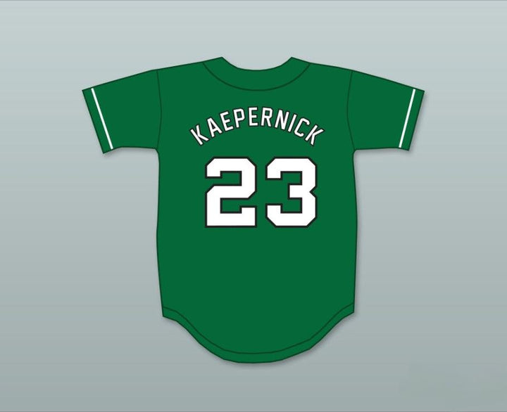 Camiseta de béisbol verde orgullo de la escuela secundaria JOHN H. PITMAN con nombre y número personalizados COLIN KAEPERNICK 23 2 cosida S-6XL