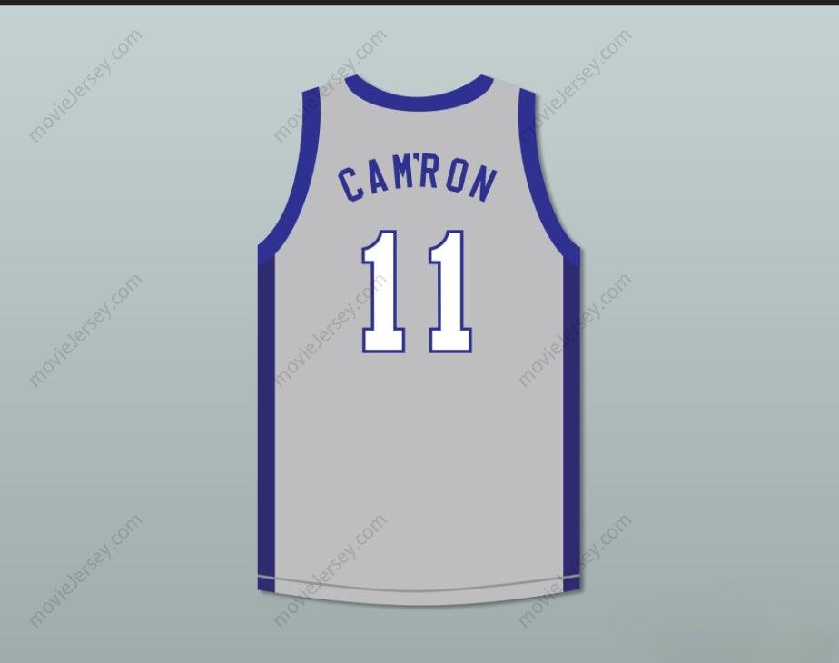 PERSONALIZAR Cualquier Nombre Número RAPERO CAM'RON 11 CENTRO RAMS BALONCESTO CAMISETA Cosida S-6XL