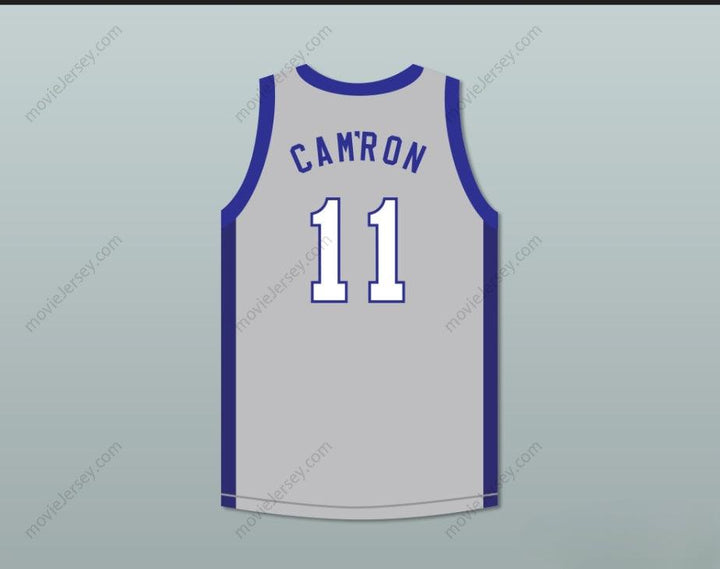 PERSONALIZAR Cualquier Nombre Número RAPERO CAM'RON 11 CENTRO RAMS BALONCESTO CAMISETA Cosida S-6XL